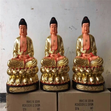 廣西玻璃鋼三寶佛雕塑 供應、定制與價格解析